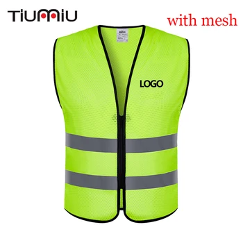 

2018 Safety Vest Reflective Vest Traffic Road Construction Workshop Warning Fluorescent Jacket High-Speed Reflective Vest Shirts