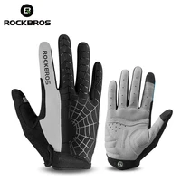 ROCKBROS Windproof Cycling Bicycle Gloves Touch Screen Riding MTB Bike Glove Thermal Warm Motorcycle Winter Autumn Bike Clothing 1