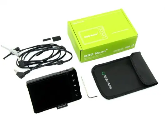 

DSO Nano V3 Hand Held Mini Digital Storage Oscilloscope Color Screen