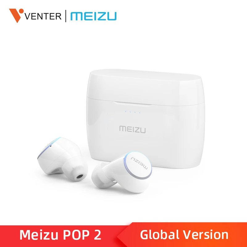 

Global Version Meizu POP 2 POP2 TW50 TW50S TWS Wireless Earphone Bluetooth 5.0 In-Ear Earbuds Waterproof IPX5 Wireless Charge