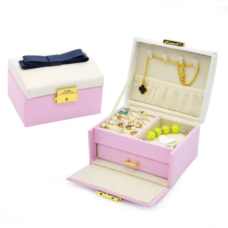 2015 creative jewelry storage Pu leather Stud Earrings collection book travel portable jewelry display creative jewelry storage Jewelry Packaging