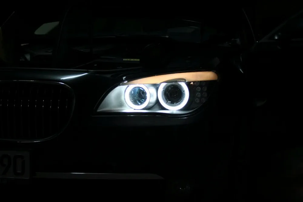FSYLX 5 компл. E90 E91 светодиодные габаритные огни глаза ангела 40 Вт CREEsLED