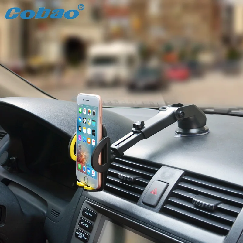 Mobile Phone Car Mount Bracket Holder Stand 360 Degrees Rotation