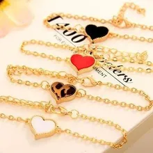 Горячая новинка, женский дешевый официальный неограниченный браслет в форме сердца, ювелирные изделия, Женские Ювелирные аксессуары, браслет оптом