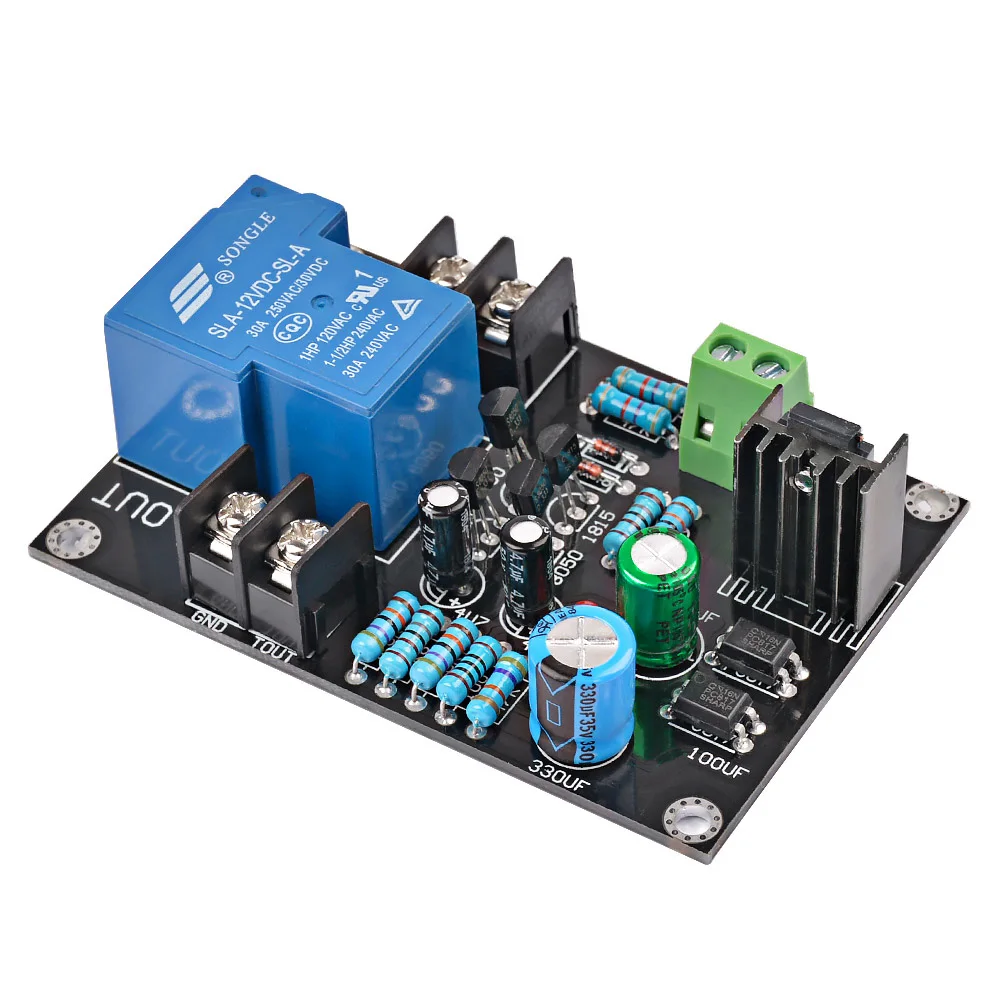 

AIYIMA DC12-15V Mono Channel Power Amplifier Protective Board For Automobile Digital Power Amplifier Speaker Protection Board