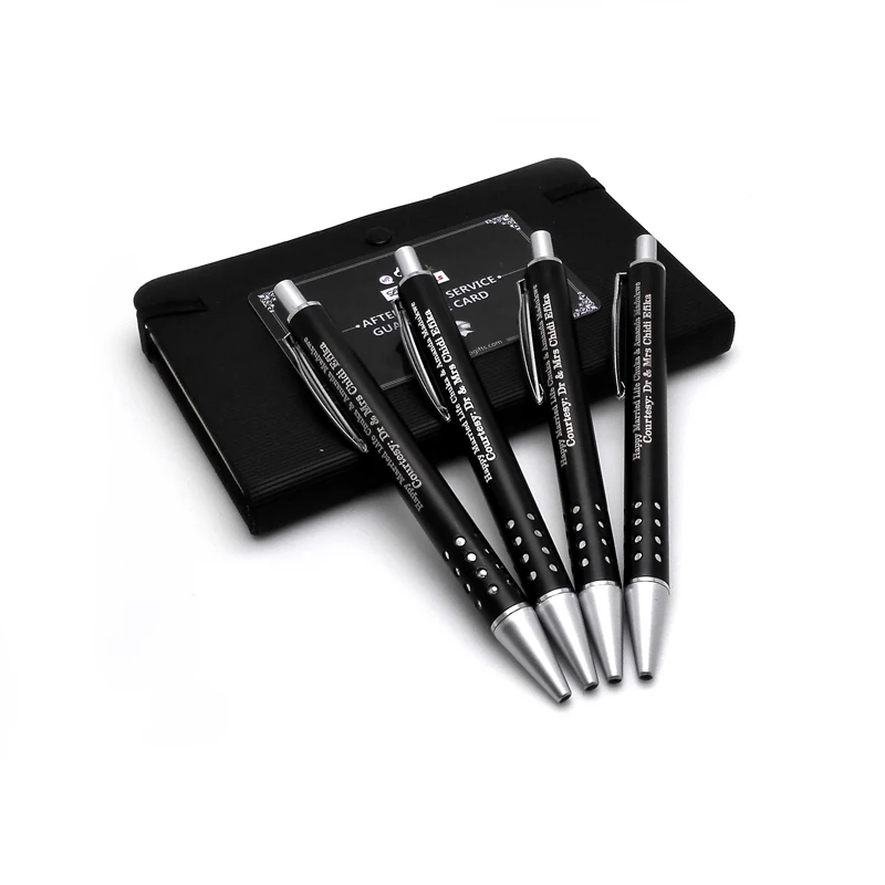 

cute pens Metal design elegant ball pen you can customize your logo on the pen pressed open with writing personalized pen