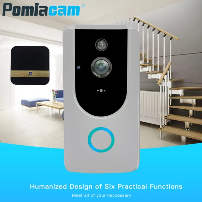 Smart Wifi Doorbell M2 Wide Angle Wireless Intercom Video