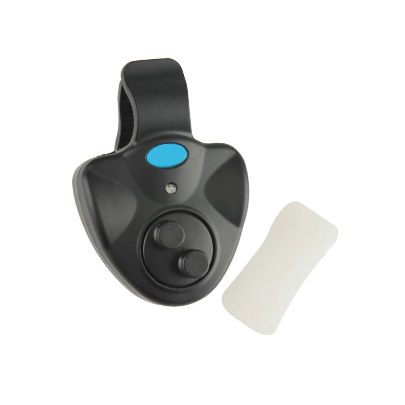 

High Electronic Fish Bite Finder Alarm LED Light Bell Clip On Fishing Rod Tools Supplies DOG88