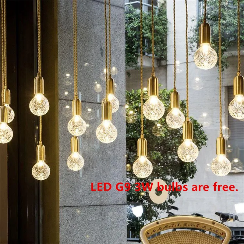 

String Spider Pendant Lights Wire Base Indoor Customizable Post-Modern Droplight Restaurant Bar Staircase Kitchen Hanging Lamps