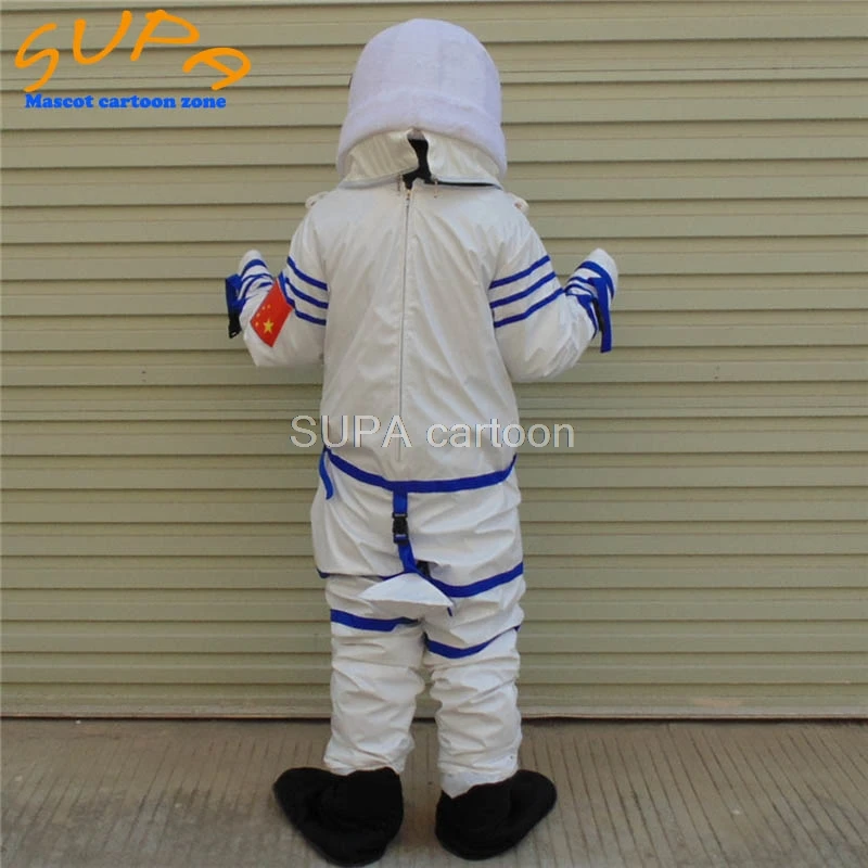 Высококачественные белые космические костюмы косплей костюм космонавта со шлемом тема вечерние маскарадный костюм униформа для мужчин