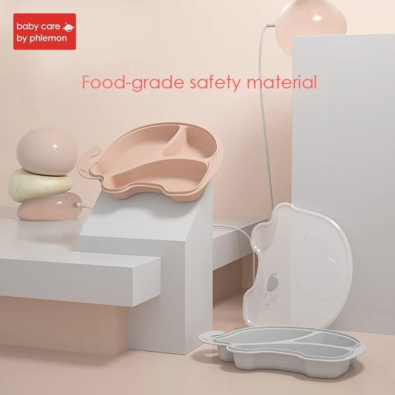 BabyCare Baby Silicone Plate Tableware Infant Food Container Cup Suction Bowl Kids Food Tray Children Placemat Baby Feeding Dish