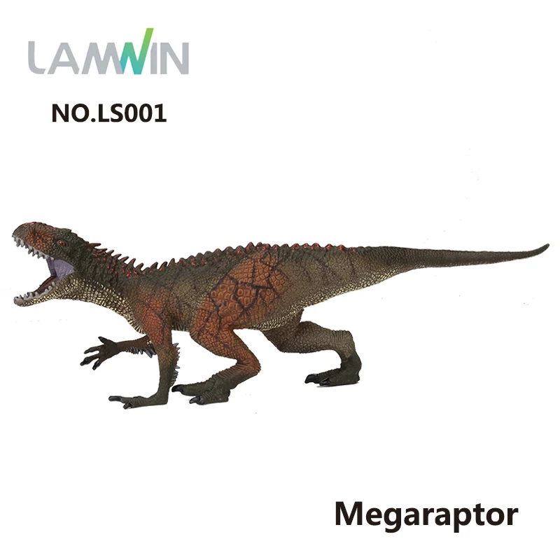 Lamwin Simulation Megaraptor Plastic PVC Dinosaurs Toy Model Jurassic
