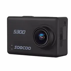 Soocoo на S300 действие Камера 2.35 "touch lcd hi3559v100 + imx377 4 К 30fps EIS Wi-Fi 12MP CMOS дистанционного внешний MIC Спорт Cam