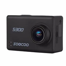SOOCOO S300 Action Camera 2.35″ touch lcd Hi3559V100 + IMX377 4K 30fps EIS Wifi 12MP CMOS remote external mic sport cam