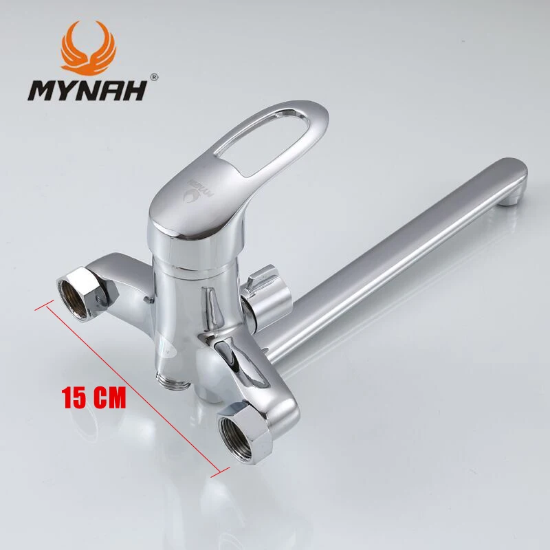 MYNAH Russia free shipping Bathroom faucet shower faucets bath mixer Shower system Tropical Shower