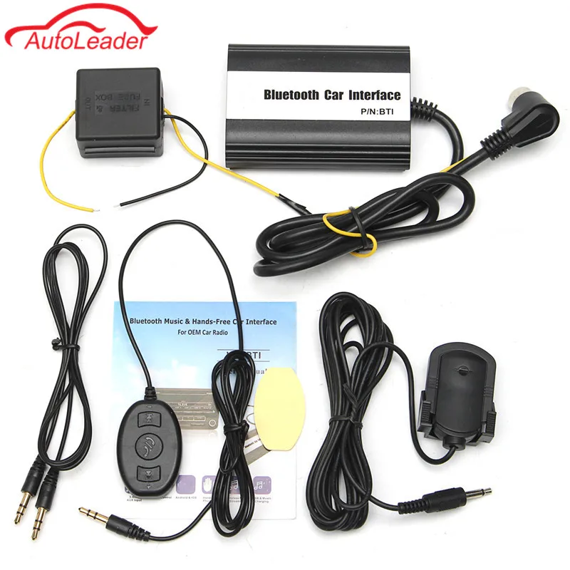 

1set Auto Bluetooth Kits Hands-free USB SD 3.5MM AUX Car MP3 Adapter Cable Interface For Volvo Hu CD Change