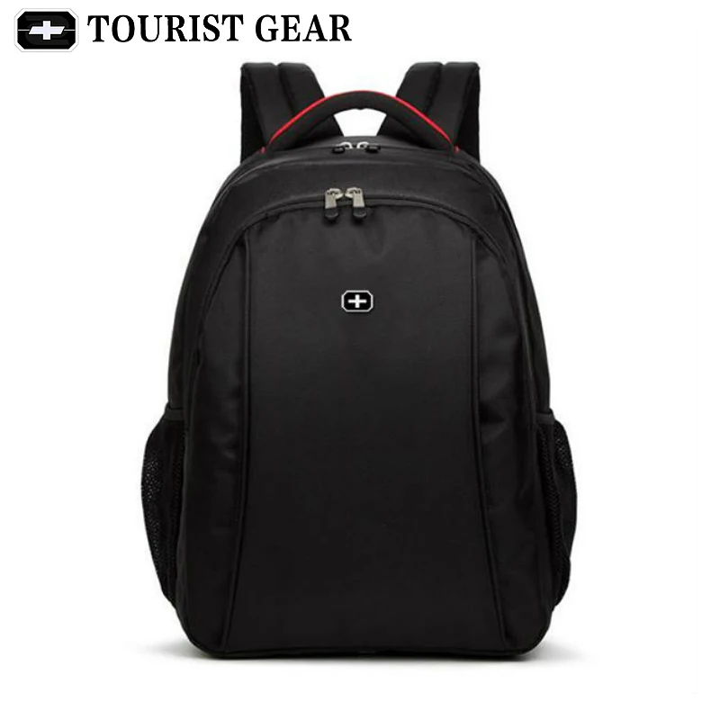 Черный рюкзак для мужчин сумка mochila Швейцарский путешествий ruzzak туристический