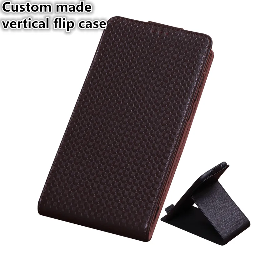  NC12 Genuine Leather Vertical Flip Cover With Kickstand For Asus Zenfone Max Pro M1 ZB602KL Vertica
