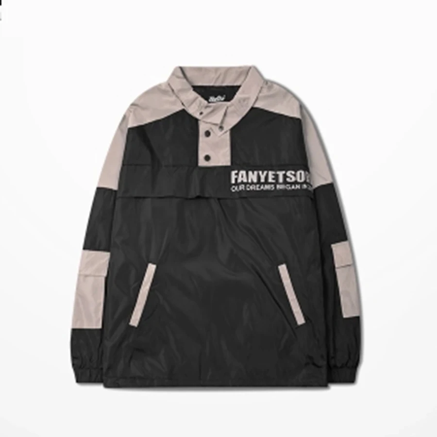 New High Quality Man's Streetwear Men Jacket Fashion Slim Teens Hip Hop Black Green Male Jacket Plus Size 5XL Hot Sale 50JK027