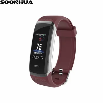 

SOONHUA GT101 Color Screen Smart Wristband Continuous Heart Rate Monitor Call Reminder New Sports Tracker Fitness Smart Band