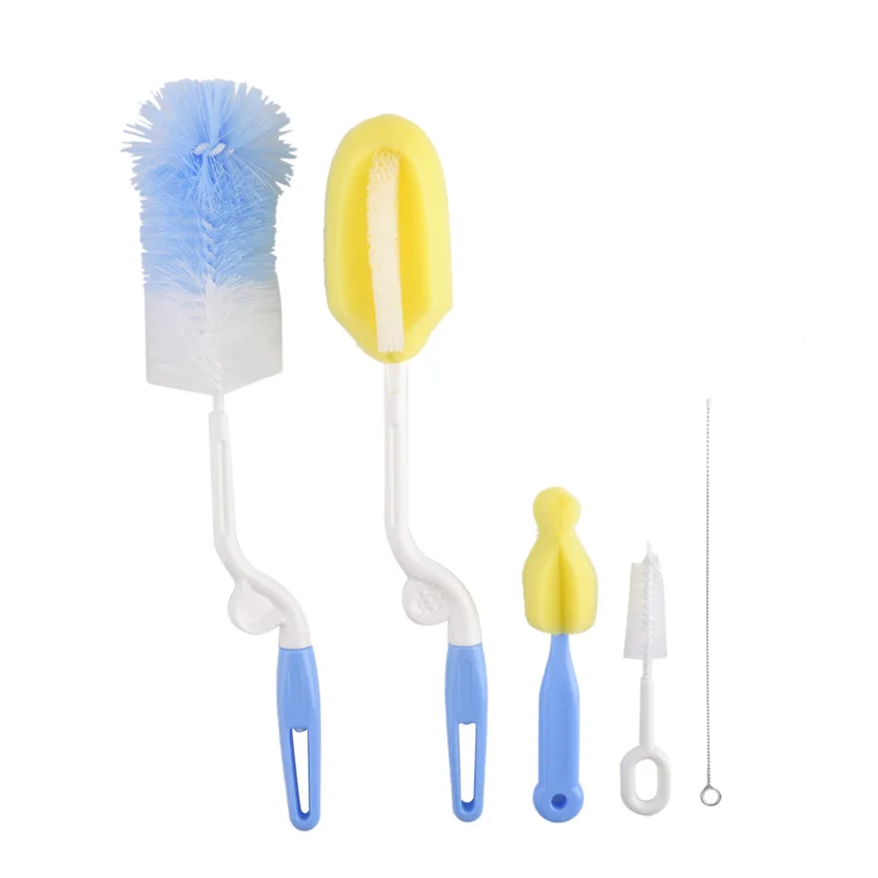 Bottle Brushes Feeding Sponge Plastic Glass Milk Water Newborn make Baby Nipple Straw Mother Kids Products Cleaner Tool children