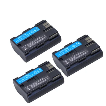 

3P 7.4V 2000mA BP-511A BP-511 BP 511 511A Rechargeable Batteries For Canon 10D 20D 20Da 300D 30D 5D 60D Z1 BP-522 BP-508 Battery