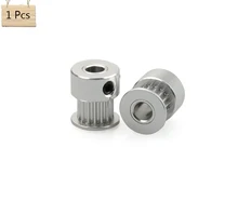 Freeshipping 1Pcs GT2 Timing Pulley 16 teeth Alumium Bore 5mm for width 6mm belt For Anet 3D Printer Parts