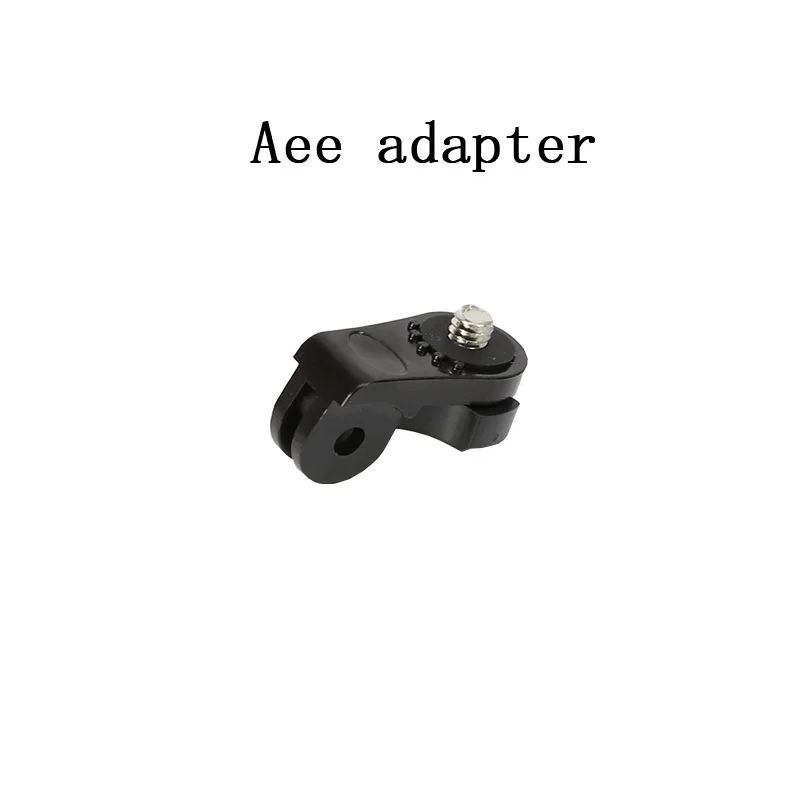Набор аксессуаров для экшн-камеры для GoPro SJCAM Sj4000 EKEN H9 Xiaomi Yi Xiaoyi 4K SONY DJI OSMO Go pro Hero 8 7 6 5 4 Session Kit - Цвет: Aee adapter