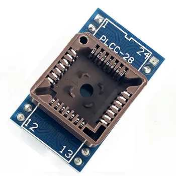 

PLCC28 to DIP28 programming socket BIOS adapter working for RT809H RT809F programmer ZIF test scoket