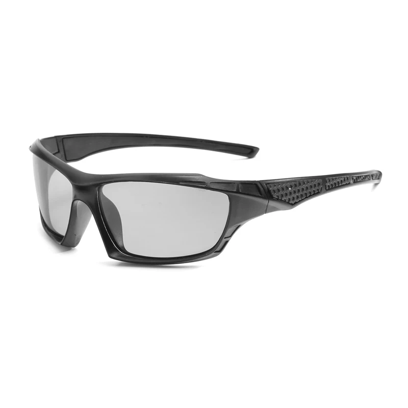 Фотохромные солнцезащитные очки-хамелеоны, мужские поляризованные солнцезащитные очки-хамелеоны для вождения, модные спортивные солнцезащитные очки - Цвет линз: KPBS1019 C2
