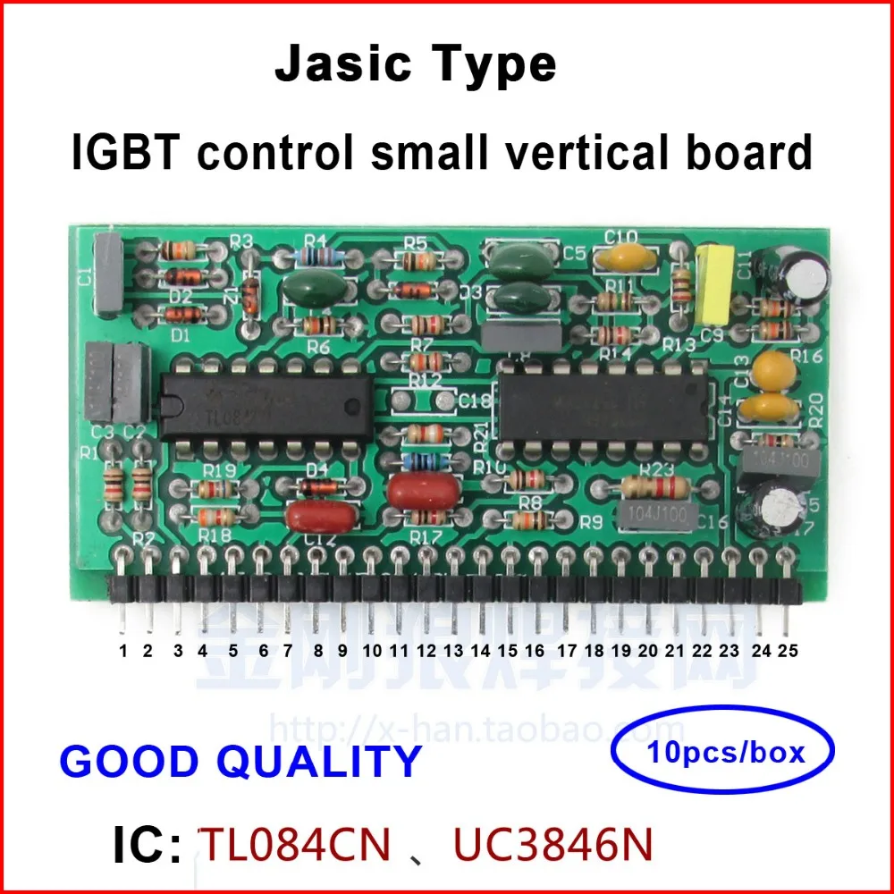 US $54.00 10pcs IGBT control small vertical board for zx7 welding machine