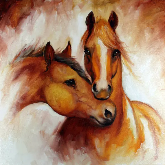 Top Artist Hand Painted High Quality Wall Painting Modern Horse Top Artist Hand Painted High Quality Wall Painting Modern Horse Canvas For Living Room Decoration Horses In Calligraphy From