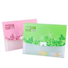 Расширяемый 13 слоев документ папки для файлов сумки B5 папки файла карманы аккордеон документа органайзер для офиса 32,7*24,2 см