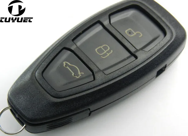 3 Button Smart Remote Shell Chiave Della Cassa Keyless Entry Fob Per Ford Con Keyblade