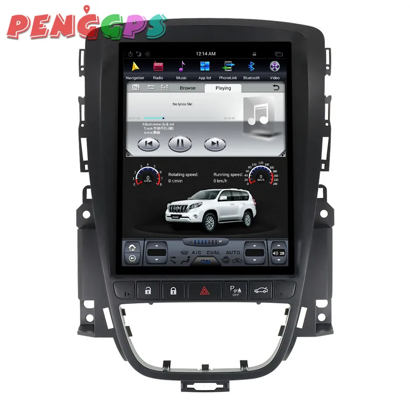 Cheap Tesla style Android 7.1 Car Radio GPS Navigation Stereo For OPEL Vauxhall Holden Astra J 2010-2013 Multimedia no DVD Player Auto 7