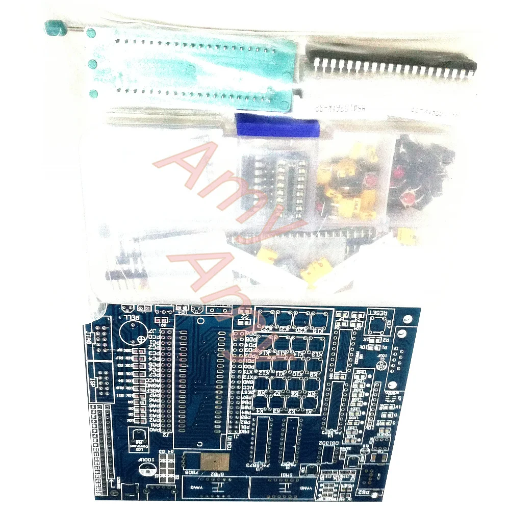 Плата разработки atmega16/обучающая плата/макетная плата mega16 комплект макетной