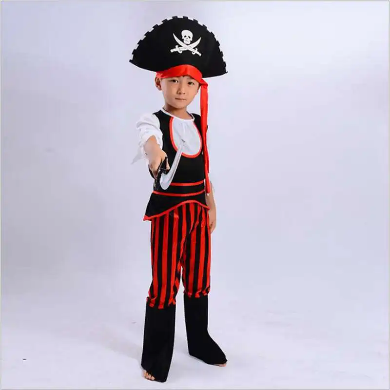 Детские костюмы пиратов на Хэллоуин; Одежда для танцев и выступлений ...