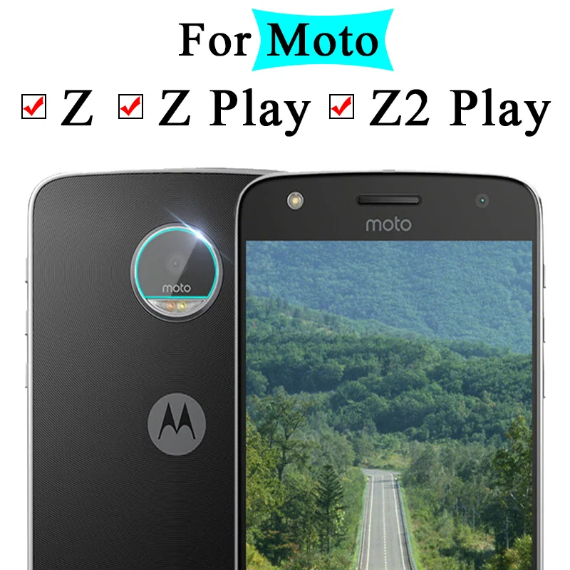 Защитная пленка для объектива камеры для Moto Z Play Z2 2, Защитное стекло для Motorola 2Z, защита для задней панели из закаленного стекла