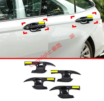 

Carbon Fiber Style Door Bowl Trim For Toyota Camry MK8 2018 2019