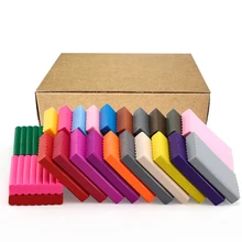 24 цвета Детская запеченная цветная глина/Детская печь Пластилин с инструментами аксессуар и инструкция