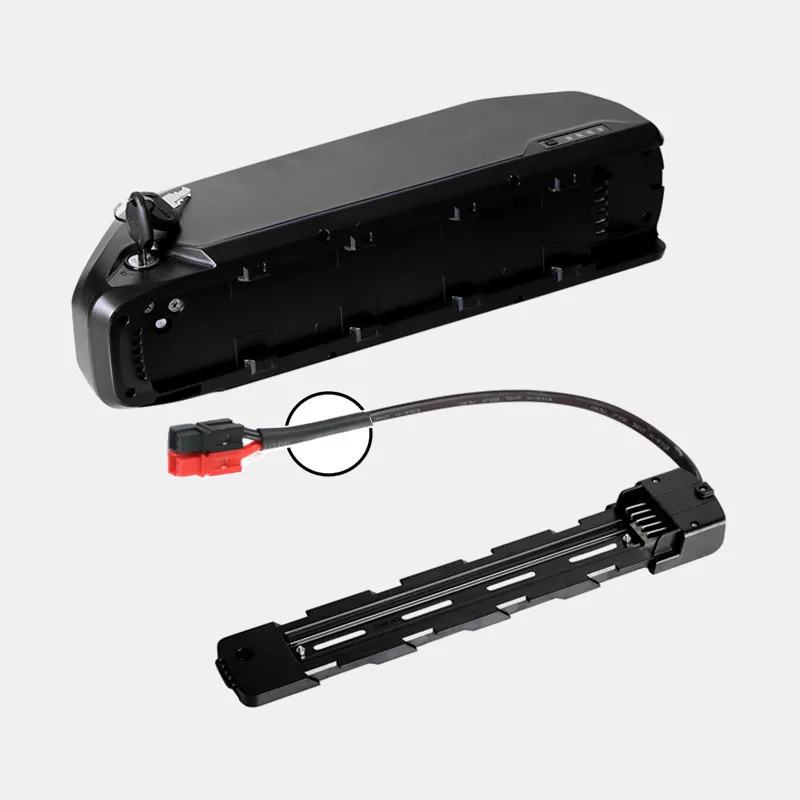 Sale EU US RU No tax Bafang BBSHD mid drive 48V 1000W electric bike motor kits  with 52V 17.5Ah Li-ion down tube ebike battery 3