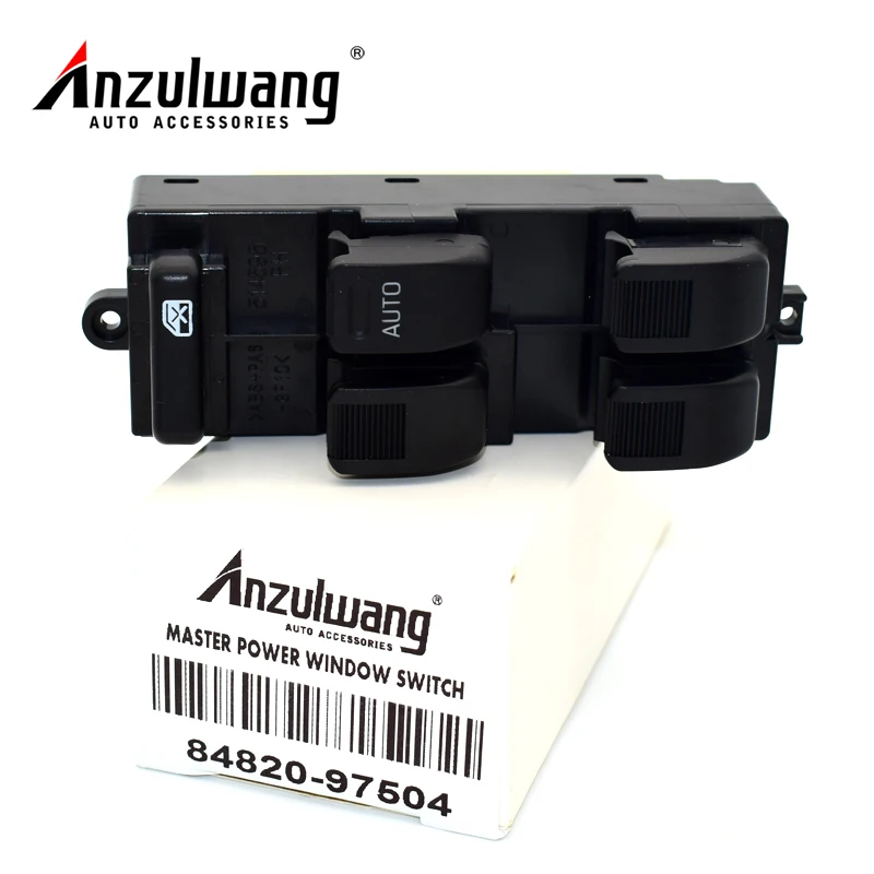 

ANZULWANG 84820-97504 Power Window Lifter Regulator Master Control Switch For Toyota Avanza Sparky Cami Duet Daihatsu Sirion