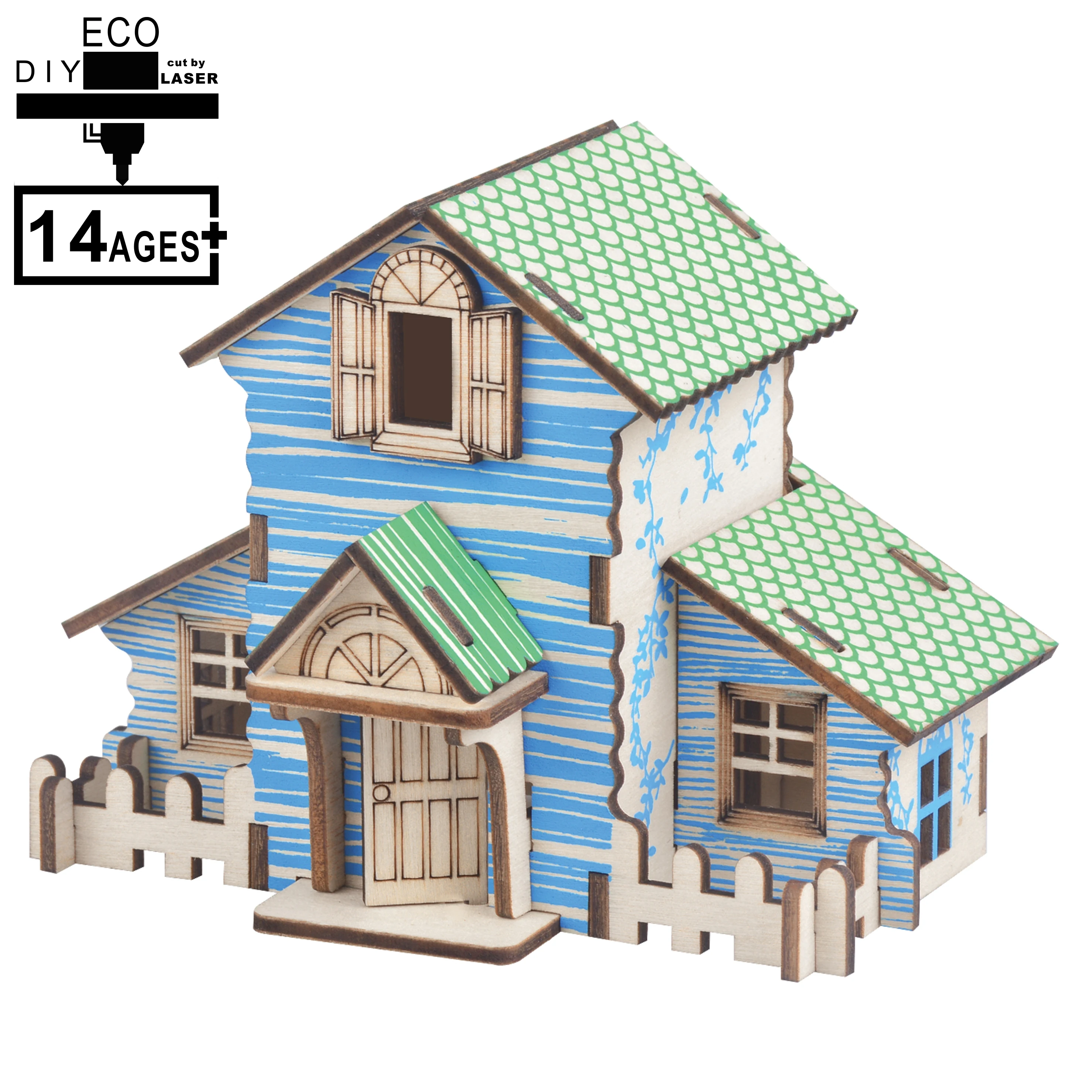 3D деревянные пазлы сделай сам Игрушечная модель для строительства Набор