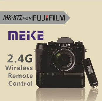 Meike MK-XT1 Pro Battery Grip for Fujifilm Fuji X-T1 XT1 with 2.4G Wireless Remote Control Meike MK-XT1 Pro Battery Grip for Fujifilm Fuji X-T1 XT1 with 2.4G Wireless Remote Control
