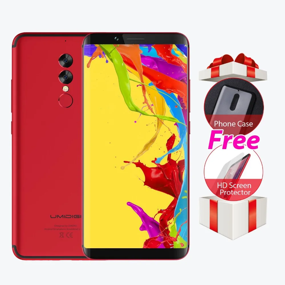 Оригинальный umidigi S2 lite полный Экран 5 99 &quotмобильный телефон MT6750T 4 Гб Оперативная