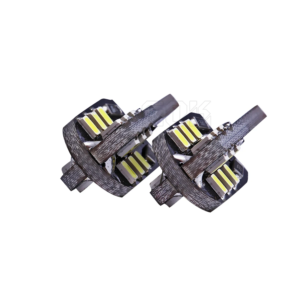 Супер яркий! 50X T10 Canbus W5W LED Canbus T10 24SMD LED 3014 SMD Canbus Нет Ошибка Авто лампы Индикатор стояночный лампа