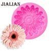 New 3D chrysanthemums Soap mold Flowers silicone moulds candle molds Sunflower cake decoration tools wholesale T0959 ► Photo 1/4