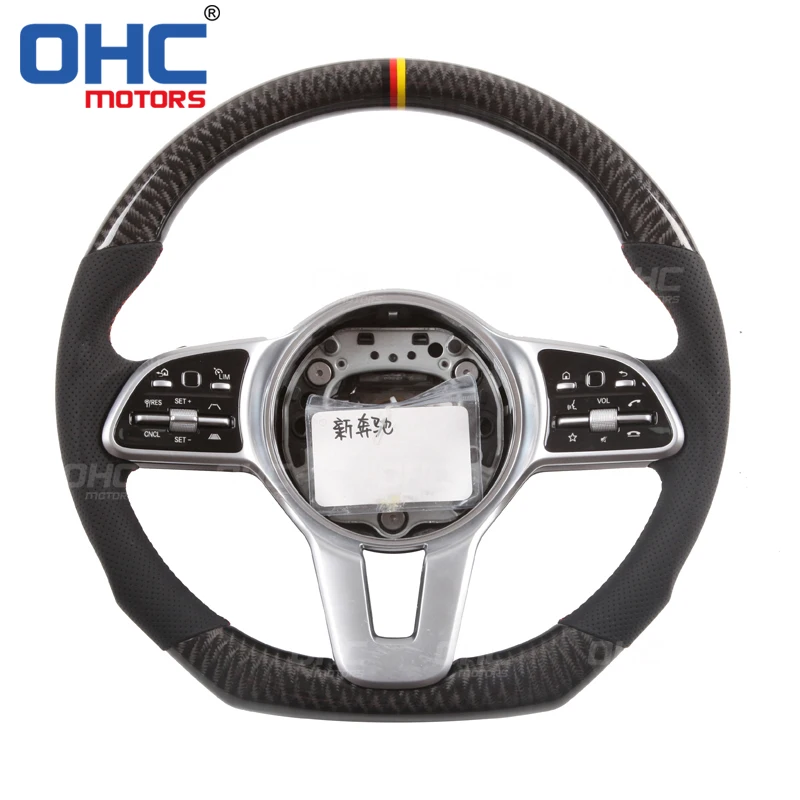

Real Carbon Fiber Steering Wheel for Mercedes Benz A C E GLE class