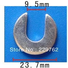 100 шт Lron Argent шипы авто металлические крепежные зажимы пластиковые зажимы для автомобилей Boby застежка-молния зажимы