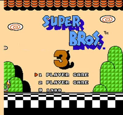 

Super Mari Bros 3 60 Pin Game Card For 8 Bit Subor Game Player